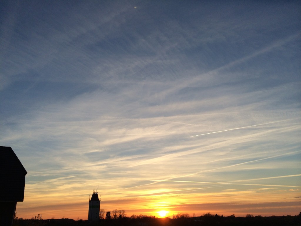 Chemtrails über Mollhagen